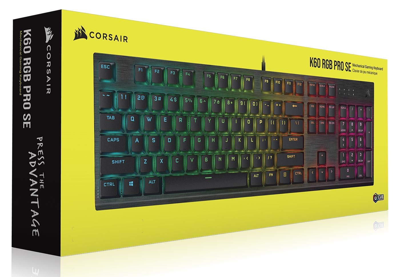 Amazon.com: Corsair K60 RGB Pro SE Mechanical Gaming